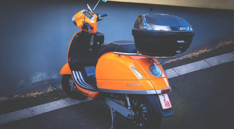 Elektrische scooter inleveren voor metaalrecycling